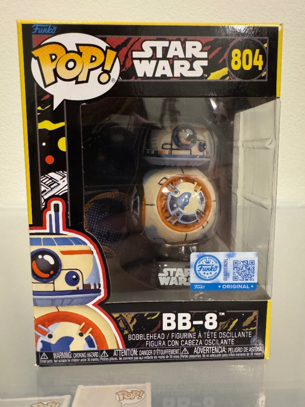 Funko Pop! Star Wars BB-8 Retro #804 Target Exclusive Bobblehead New